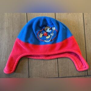 Disney Store Toddler Winter Hat Mickey Mouse Hockey Player 4T/5T Rare Find